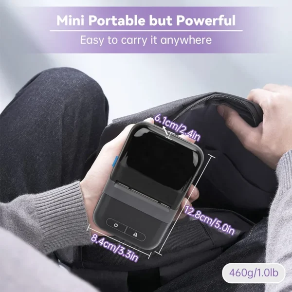 imprimante d'étiquettes Bluetooth portable – Image 7