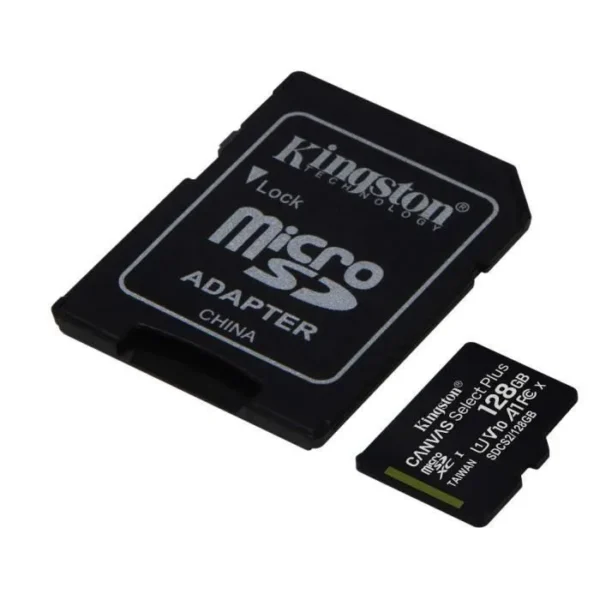 Carte mémoire Kingston Canvas Select Plus 128 Go MicroSDXC UHS-I