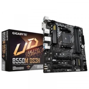 Carte mère Gigabyte B550M DS3H – AM4 DDR4 PCIe 4.0 Micro-ATX