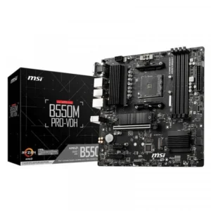 Carte mère MSI B550M PRO-VDH – AM4 Micro-ATX DDR4 PCIe 4.0