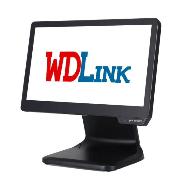 WDLINK Écran Tactile POS 15.6" LED – WD980 BLACK | Écran Caisse Tactile Professionnel - Image 2