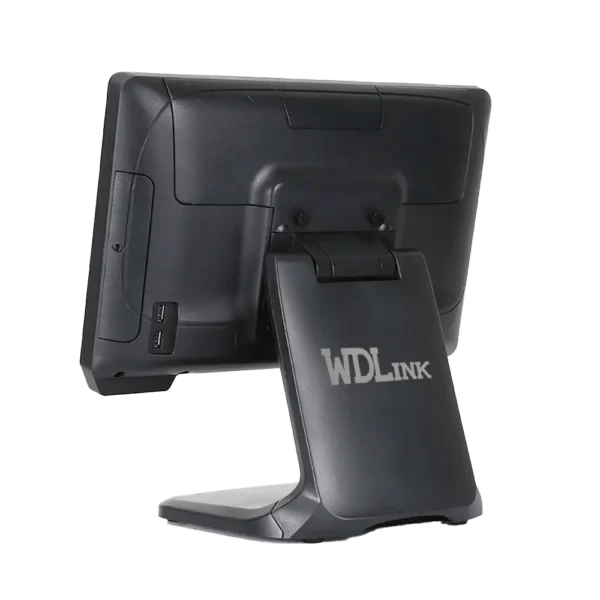 WDLINK Écran Tactile POS 15.6" LED – WD980 BLACK | Écran Caisse Tactile Professionnel