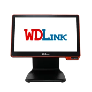 WDLINK Écran Tactile POS 15.6" LED – WD980 BLACK | Écran Caisse Tactile Professionnel