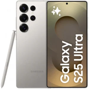 Samsung Galaxy S25 Ultra 5G Dual Sim 12GB RAM 256GB stockage vue avant et arrière